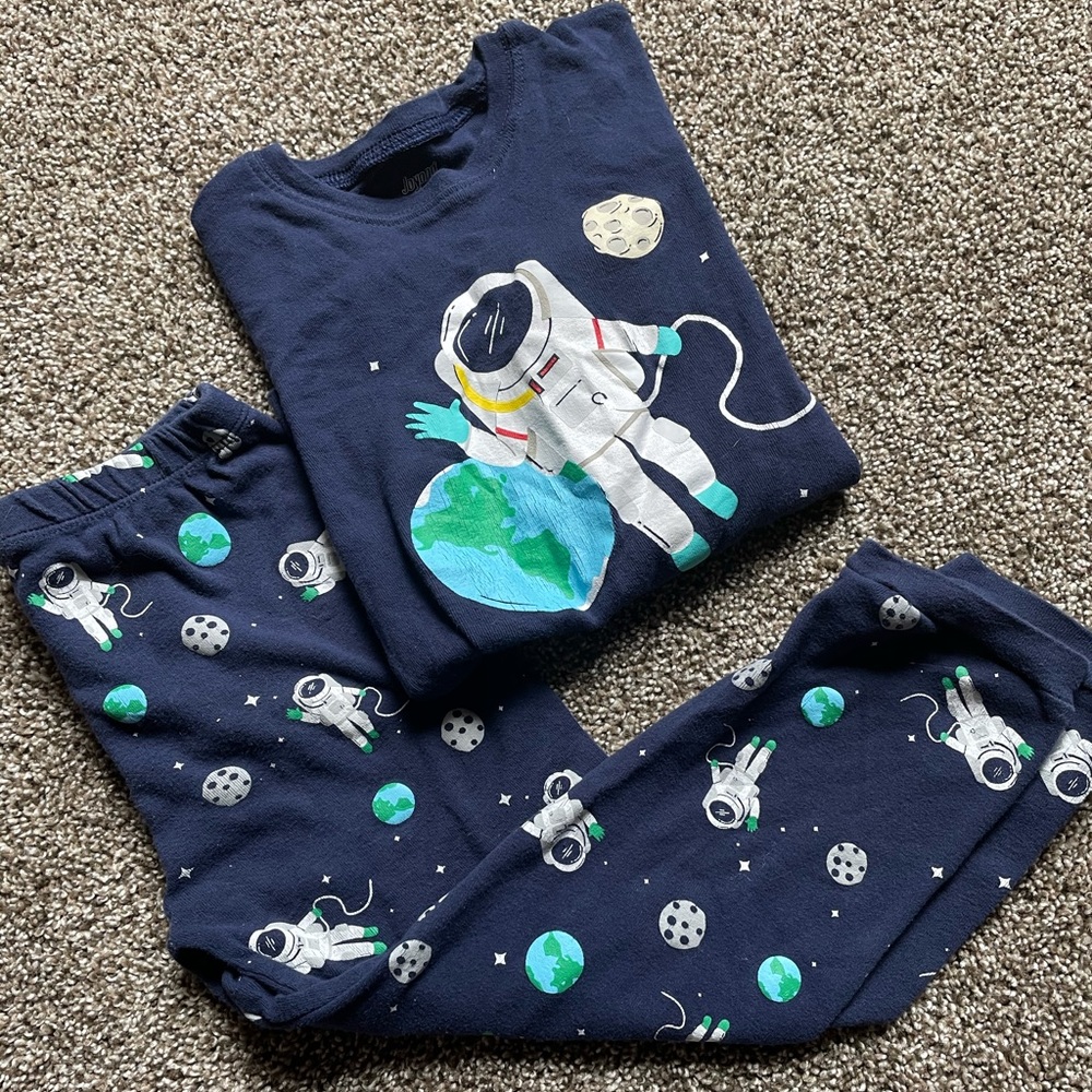 Boys astronaut pajamas